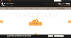 Desktop Screenshot of ctshorizons.com